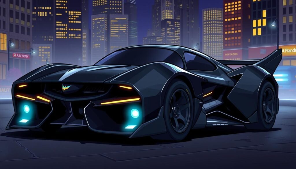 Diseño automotriz inspirado por el Batimóvil
